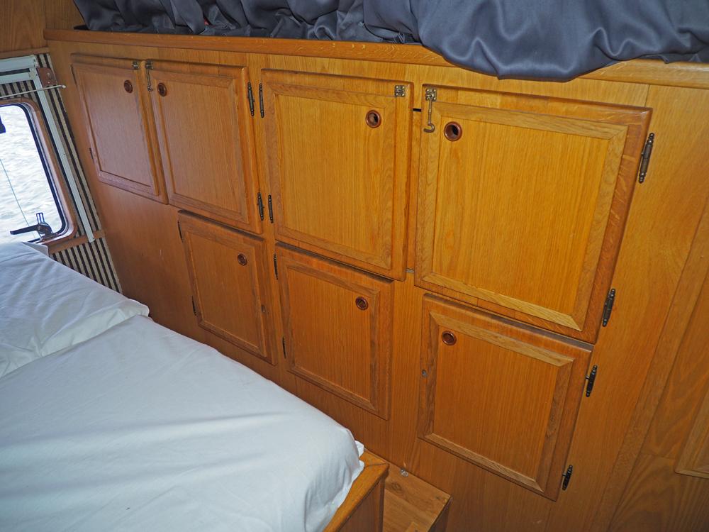 Achterkajuit, Accommodatie